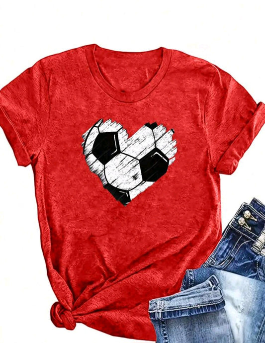 Casual T-shirts for football fans