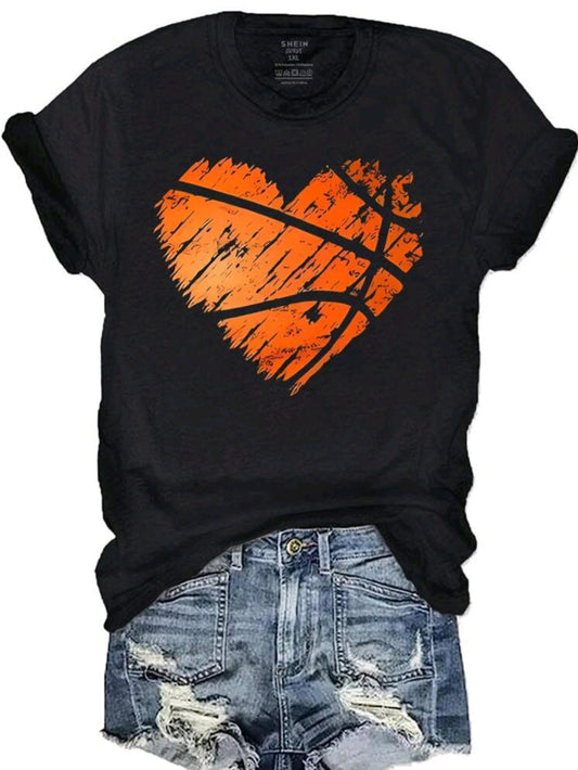 Casual T-shirts for basketball fans