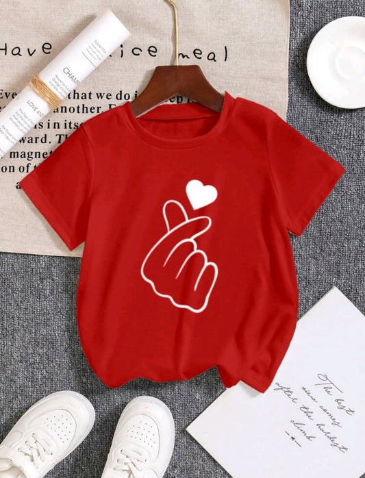 Детская футболка "Сердечко"