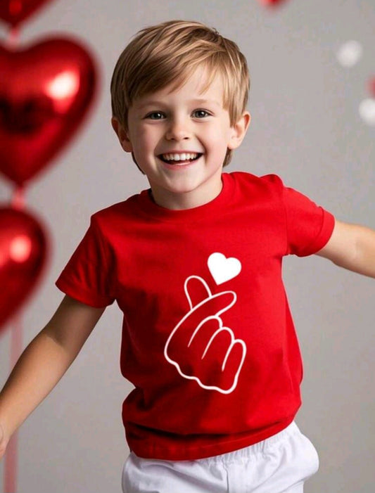 Детская футболка "Сердечко"