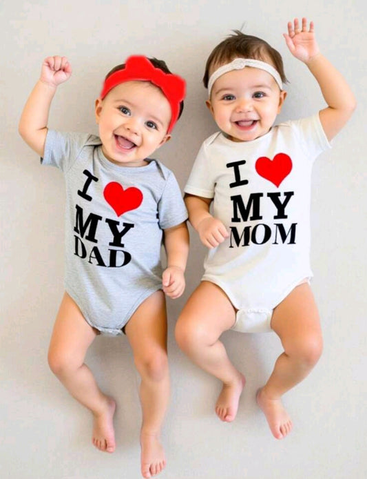 Sandbox set "I 💖 my Mom / I 💖 my Dad" 👶💞