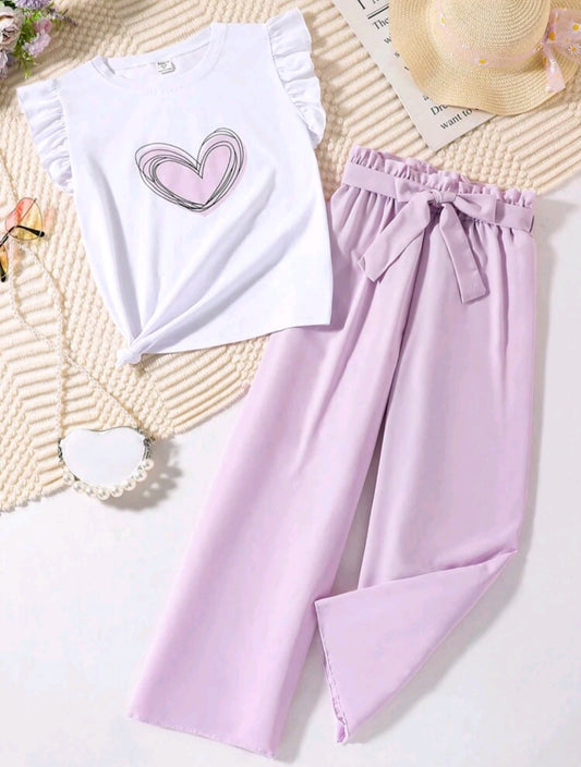 Girls' costume "Heart in style" 💖