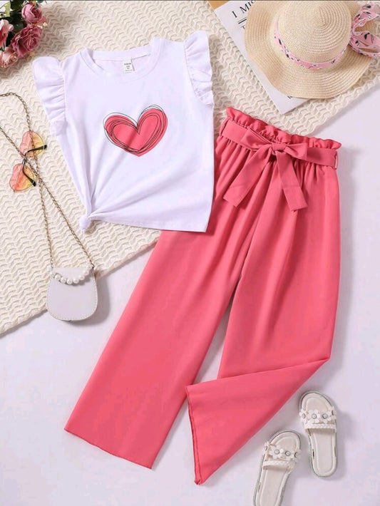 Girls' costume "Heart in style" 💖