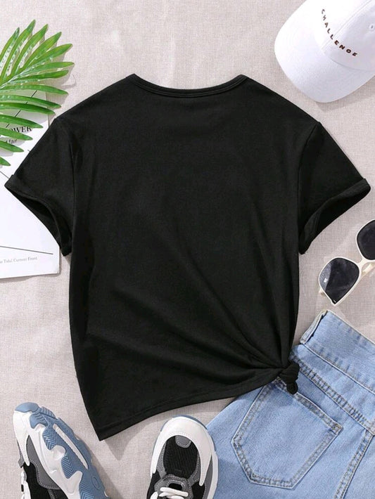 T-shirt "Full of love for you" - for teenagers who boldly show their hearts 💖🖤