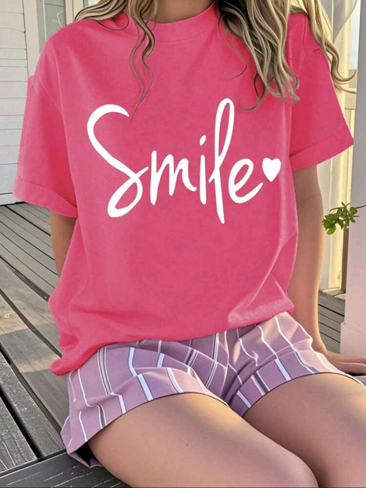 T-shirt "Smile" – when style starts with a smile! 😊💖