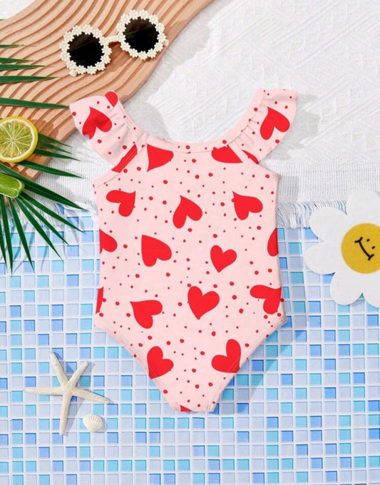 Little mermaid swimsuit "Hearts" 💕🏖️