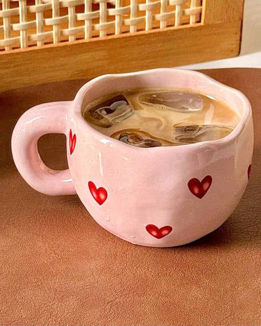 Кружки «Сердечки» — для уютных моментов кофе и чая 💛💖☕