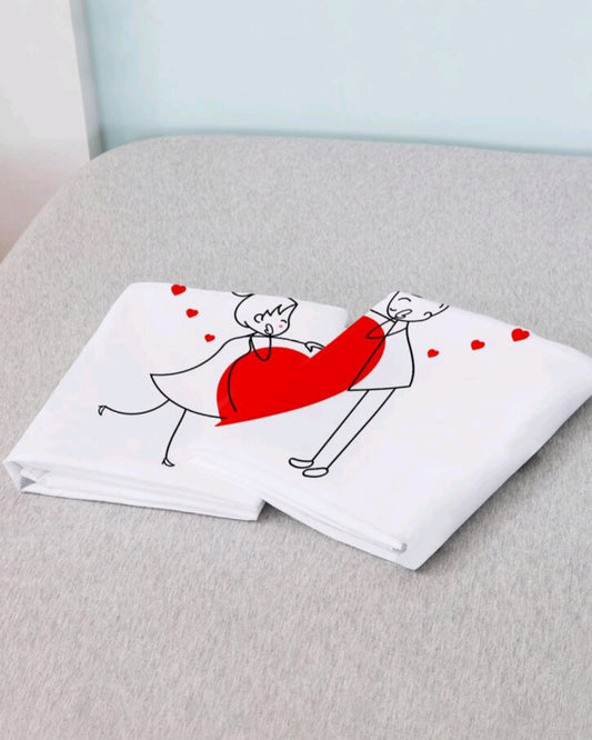 Pillowcases "Love Story" - a romantic accent for your bedroom 💑💞