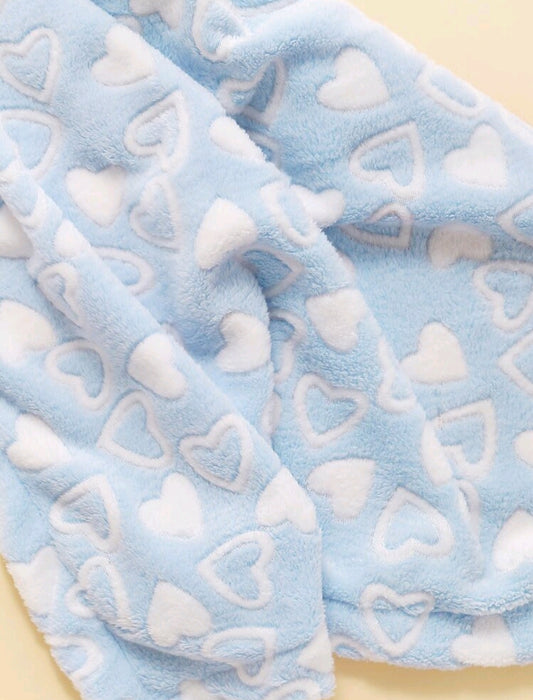 Soft blankets for children and babies with hearts - comfort for every moment 💗👶