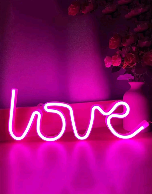 LED lamp "LOVE" - a touch of light with love 💡💖