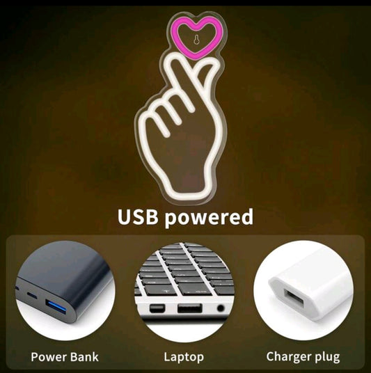 LED lamp "Fist of Love" - a bold light accent 💡👊💗