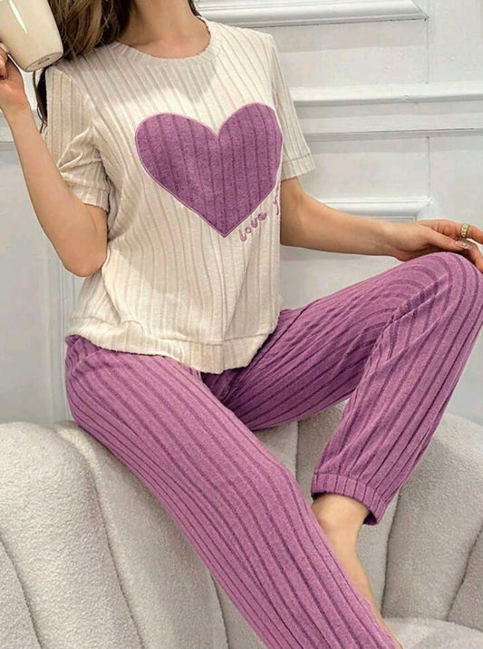 Women's pajamas "Love You" 💖✨