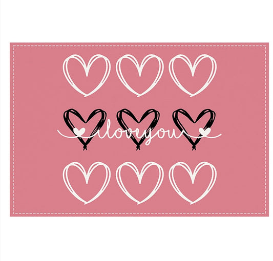 Kitchen coasters "Details of Love" (4 or 6 pcs.) 💖✨