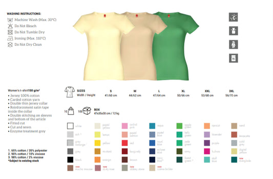 ❤️ Marškinėliai moterims „ILOVEYOU“ kolekcija