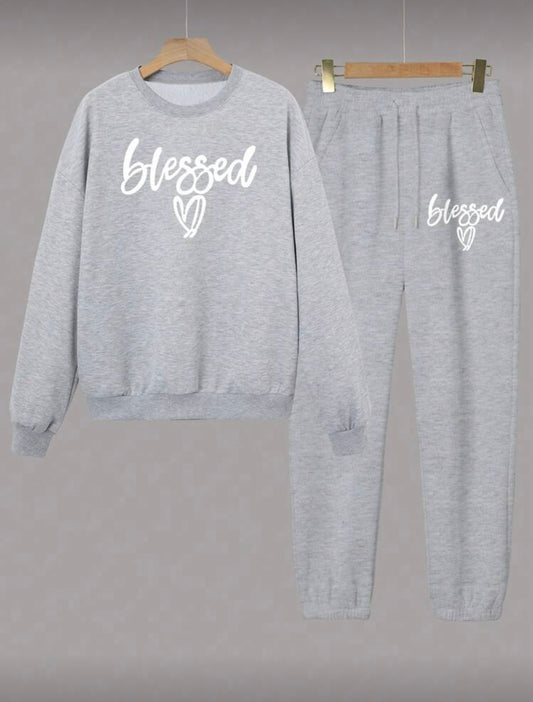 Dviejų dalių laisvalaikio kostiumas „Blessed“