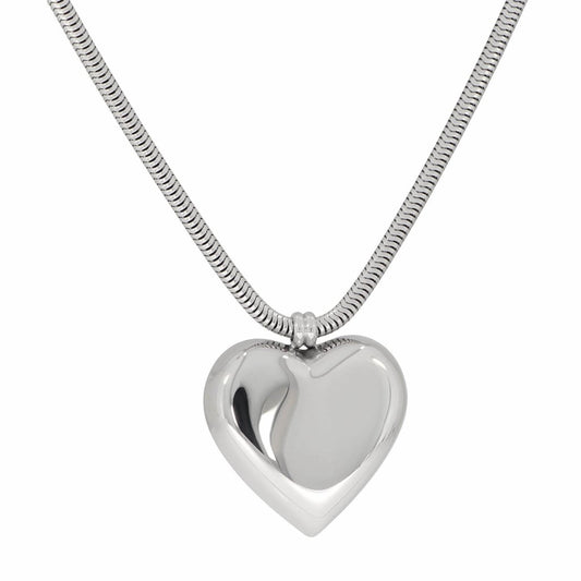 Grandinėlė Big Heart silver