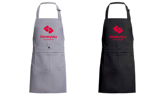 Prijuostė 2 in 1 su „Iloveyou.lt“ logotipu 💖