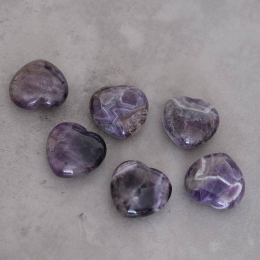 Ametisto talismanas – Širdelė