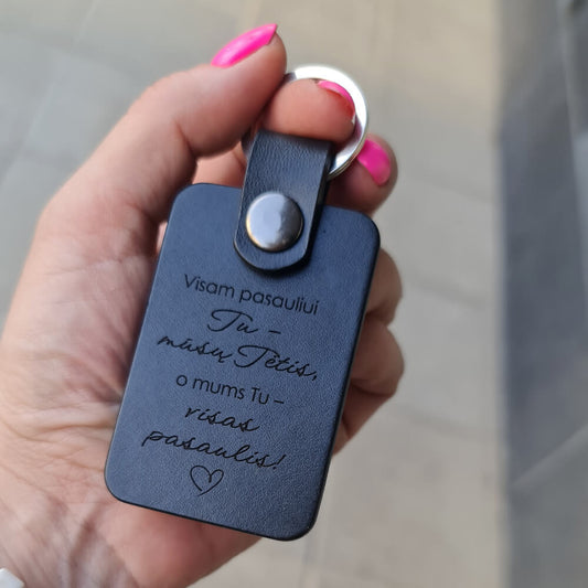 Odinis raktų pakabukas mūsų Tėčiui