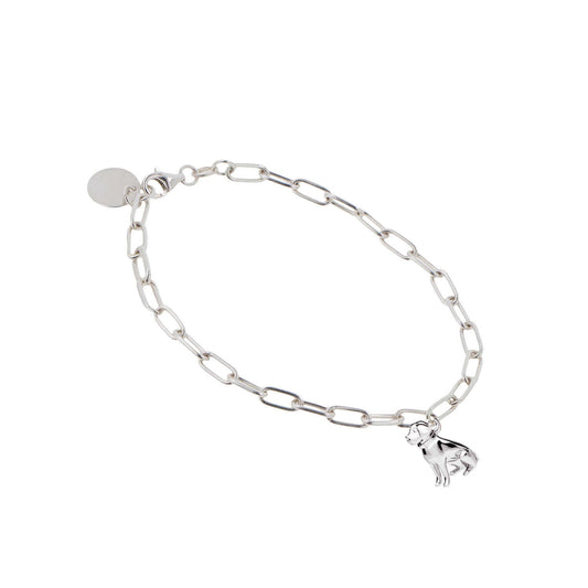 Sidabrinė apyrankė šuniukų mylėtojoms