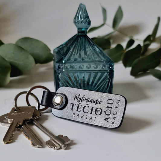 Odinis pakabukas Mylimiausio Tėčio Raktai