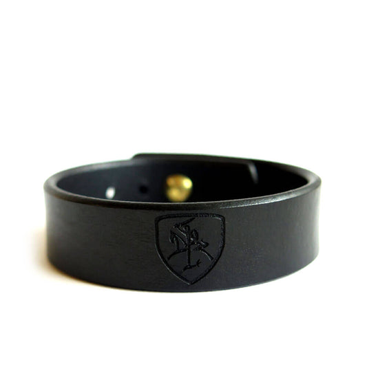 Vyriška odinė apyrankė Su meile Lietuvai