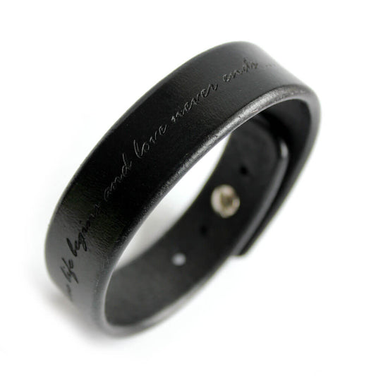 Vyriška odinė apyrankė YOU