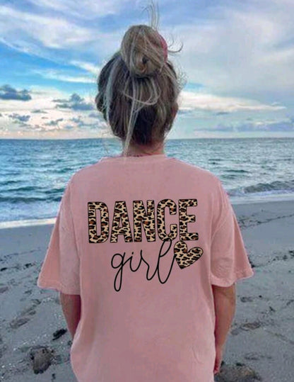 Футболка «Dance Girl» — смело, стильно и с душой! 🐆💃💖