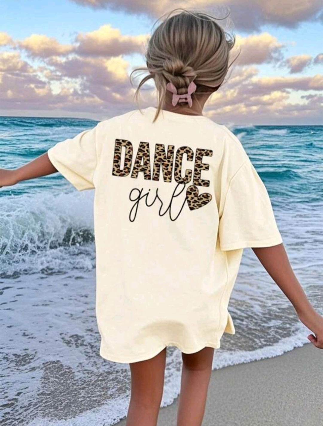 Футболка «Dance Girl» — смело, стильно и с душой! 🐆💃💖