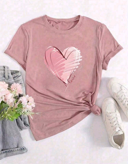 Футболка «Любовное сердце» — когда сердце говорит само за себя 💖👧