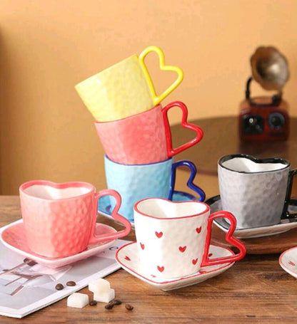 Чашки в форме сердца «Глоток любви» — на любой вкус и день 💖☕