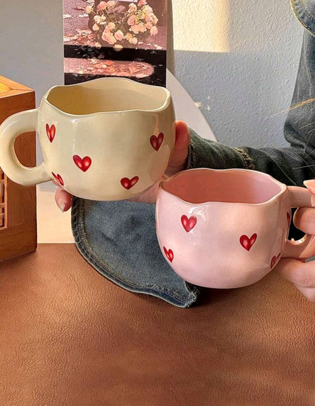 Кружки «Сердечки» — для уютных моментов кофе и чая 💛💖☕