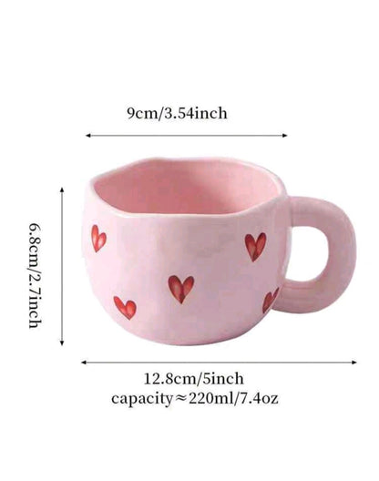 Кружки «Сердечки» — для уютных моментов кофе и чая 💛💖☕