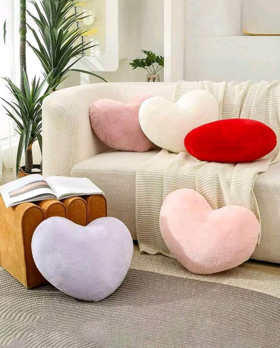 Подушки в форме сердца — любовь и уют для вашего дома 💖