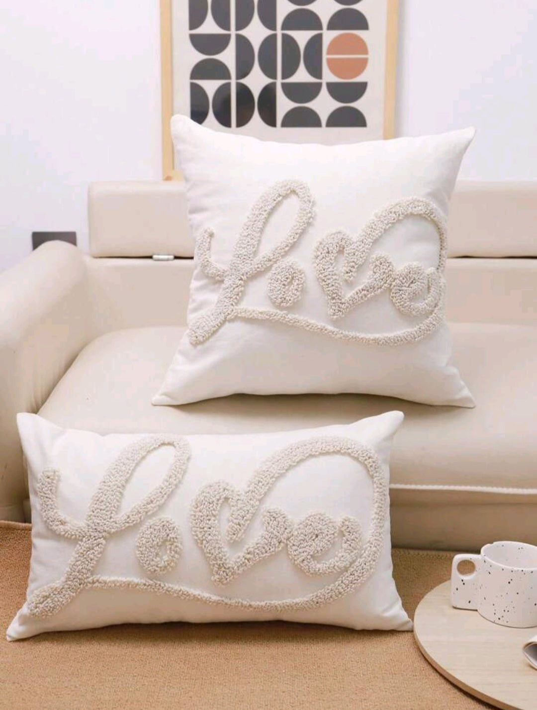 Pillowcases "LOVE" - for a bright room full of comfort 💖