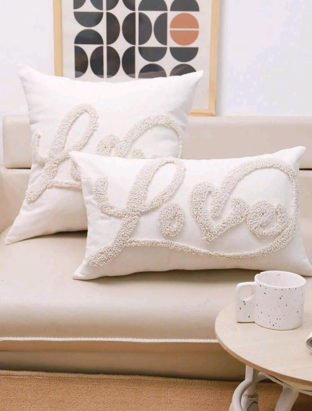 Pillowcases "LOVE" - for a bright room full of comfort 💖