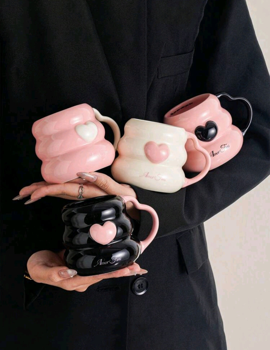 Эксклюзивные чашки с сердечками 💖