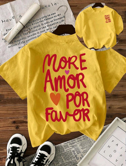 Футболка "More Amor Por Favor" 💖