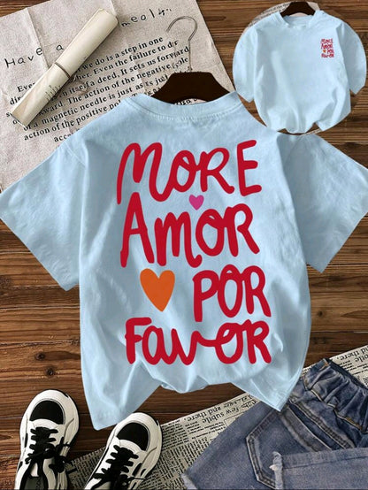 Футболка "More Amor Por Favor" 💖