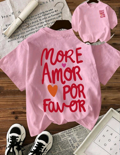 Футболка "More Amor Por Favor" 💖