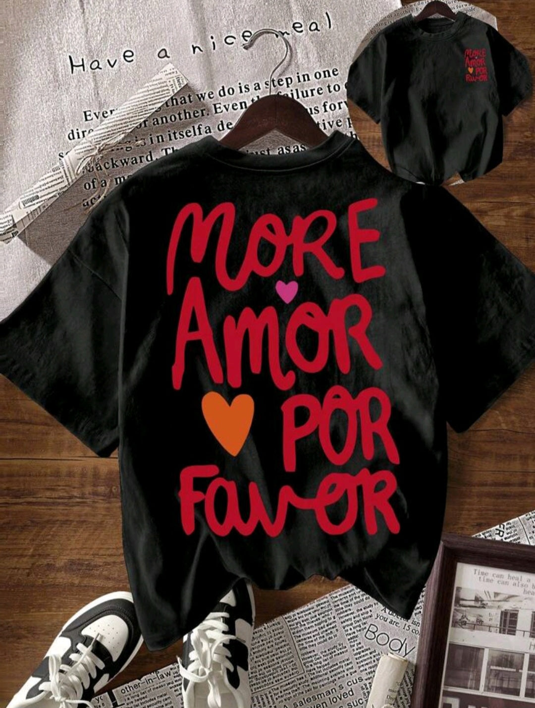 Футболка "More Amor Por Favor" 💖
