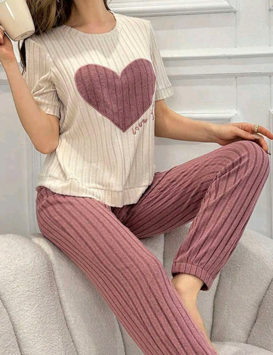 Женская пижама "Люблю тебя" 💖✨