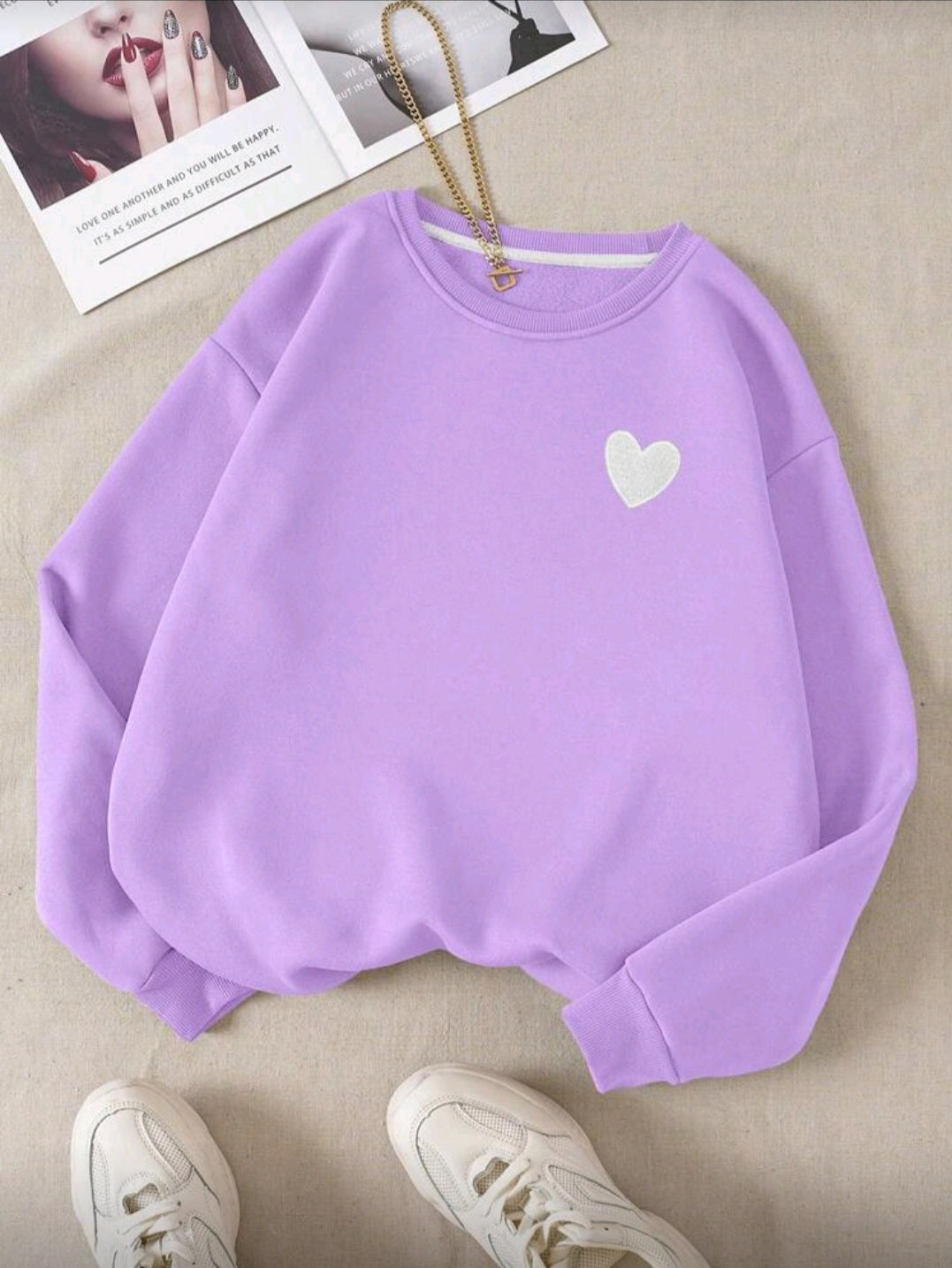 Megztinis moterims „Heart Edition“