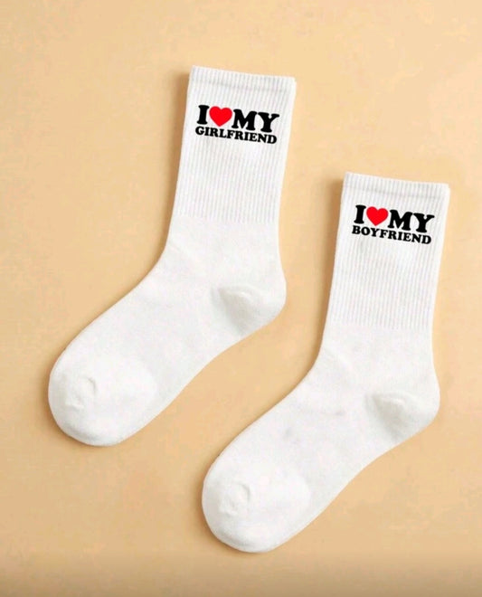 Kojinės I❤️ my girlfriend/boyfriend