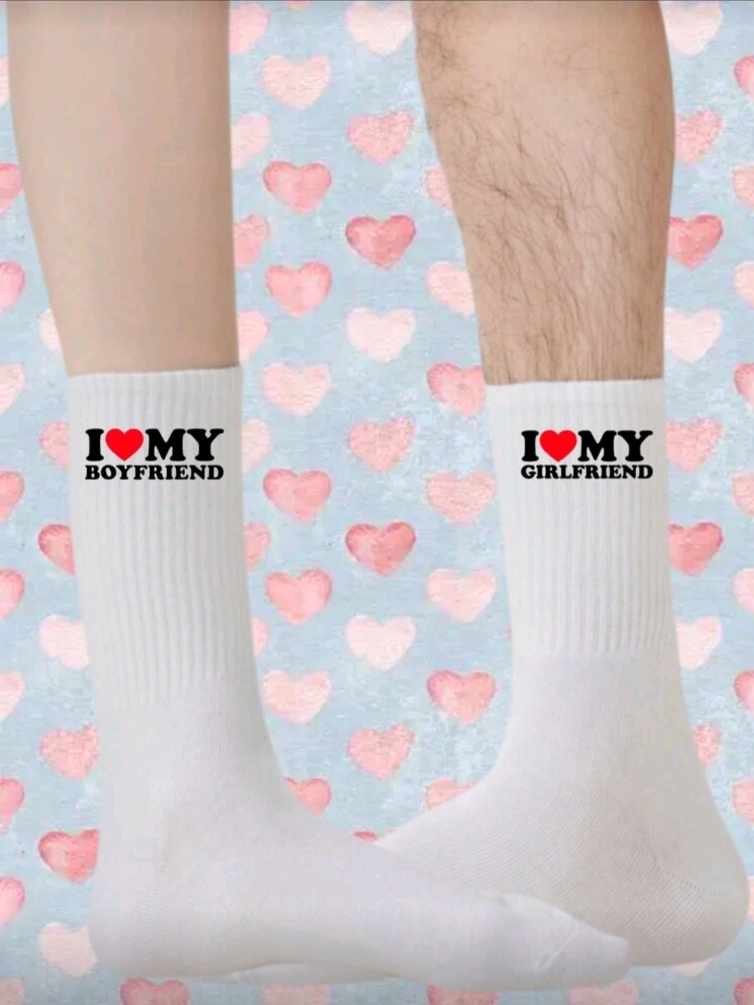 Kojinės I❤️ my girlfriend/boyfriend
