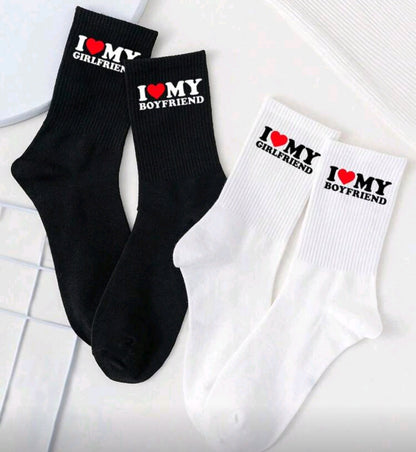 Kojinės I❤️ my girlfriend/boyfriend
