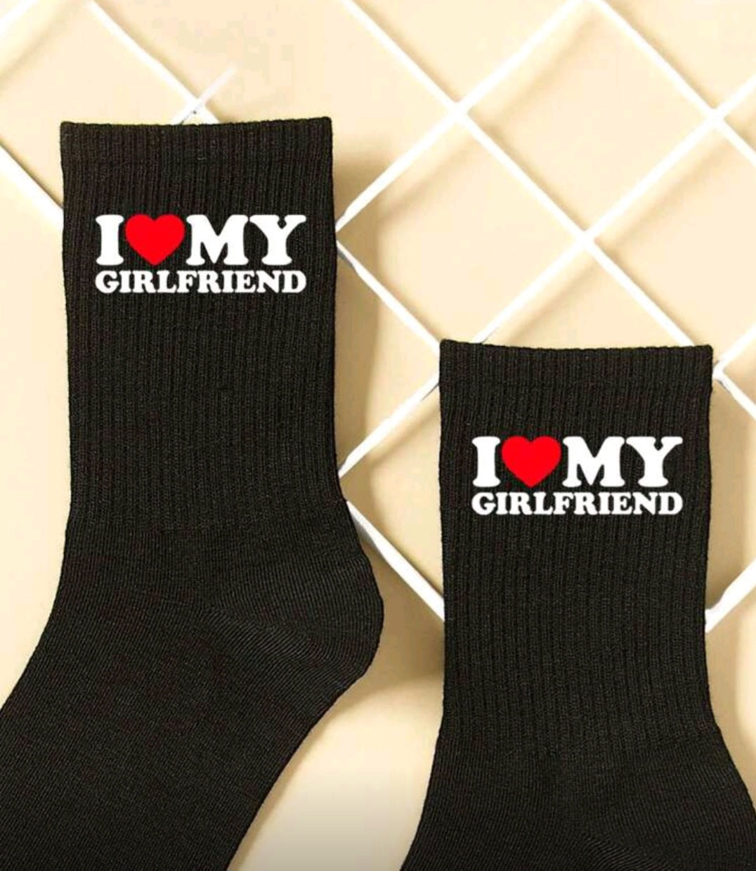 Kojinės I❤️ my girlfriend/boyfriend