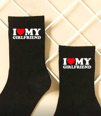 Kojinės I❤️ my girlfriend/boyfriend