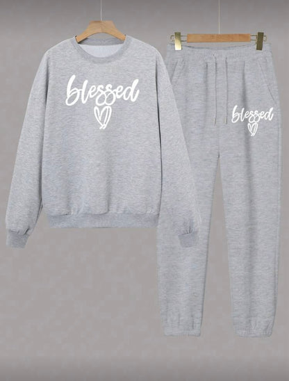 Dviejų dalių laisvalaikio kostiumas „Blessed“