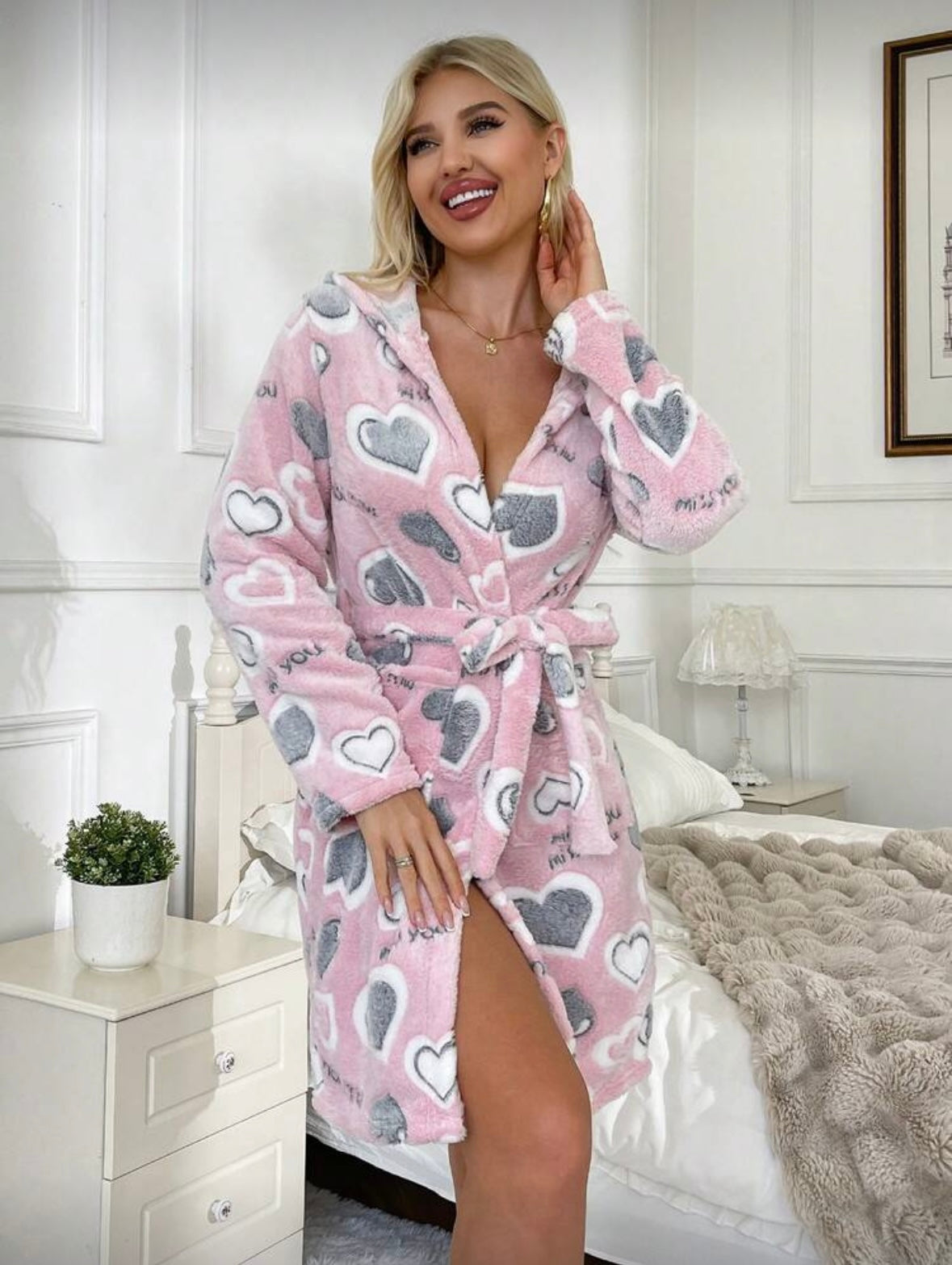 Chalatas moterims “Miss you”